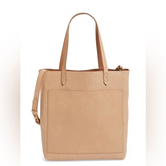 Madewell Nubuck Leather Medium Transport Tote - Picture 1 of 15